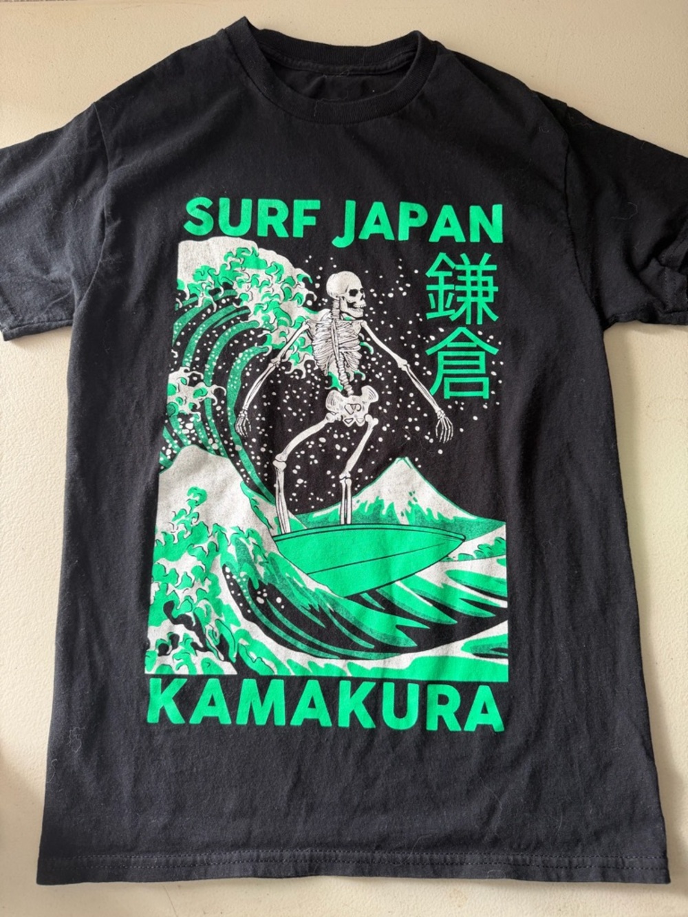 Surf Japan Kamakura Graphic Tee Size XS